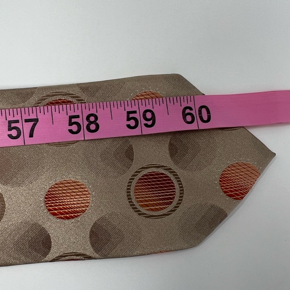 Concepts by Claiborne Tie,‎ 100 percent silk, polkadot, circles, work, office - Picture 6 of 6